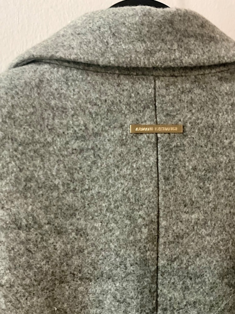 A/X Long Grey Coat - Picture 4 of 6
